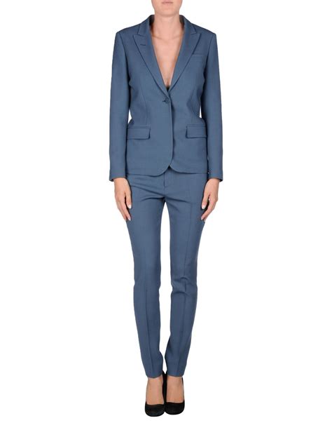 blue gucci female suit|farfetch gucci suits for women.